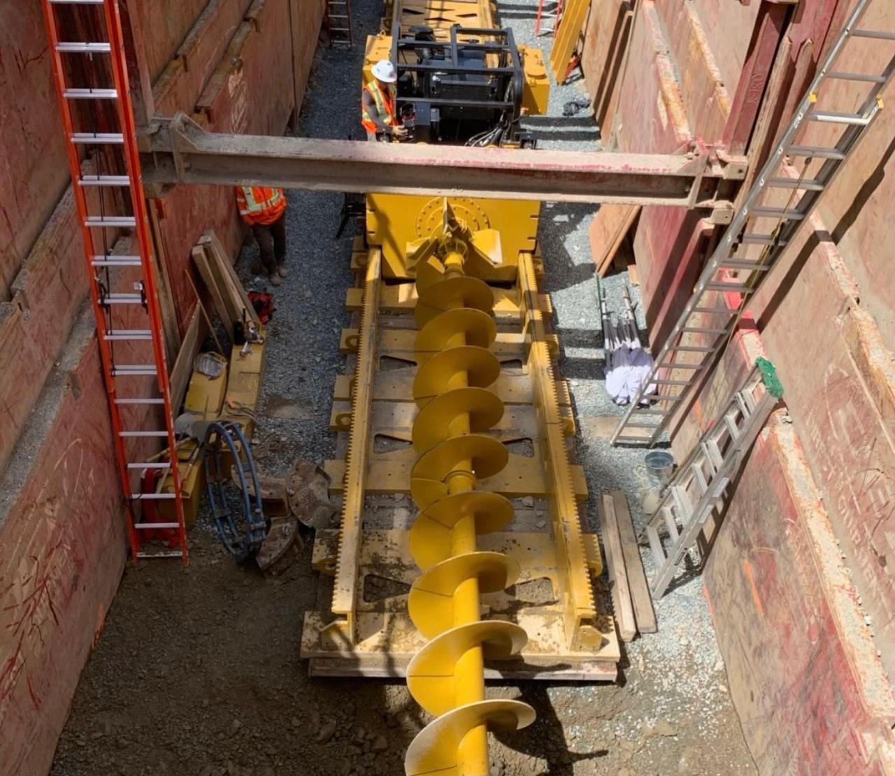 Аренда ГШБ в Казахстане — горизонтальное шнековое бурение, диаметры труб 720–1820 мм